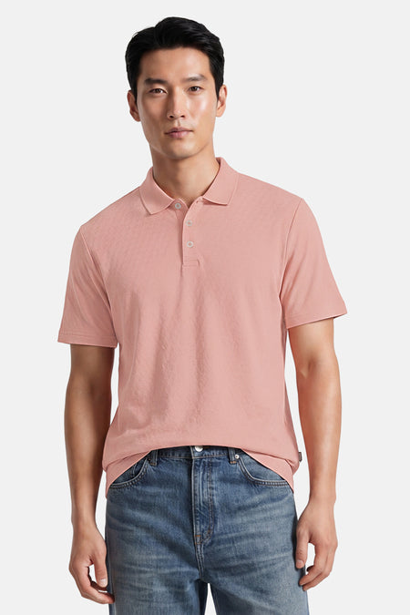 Polo met korte mouwen - roze