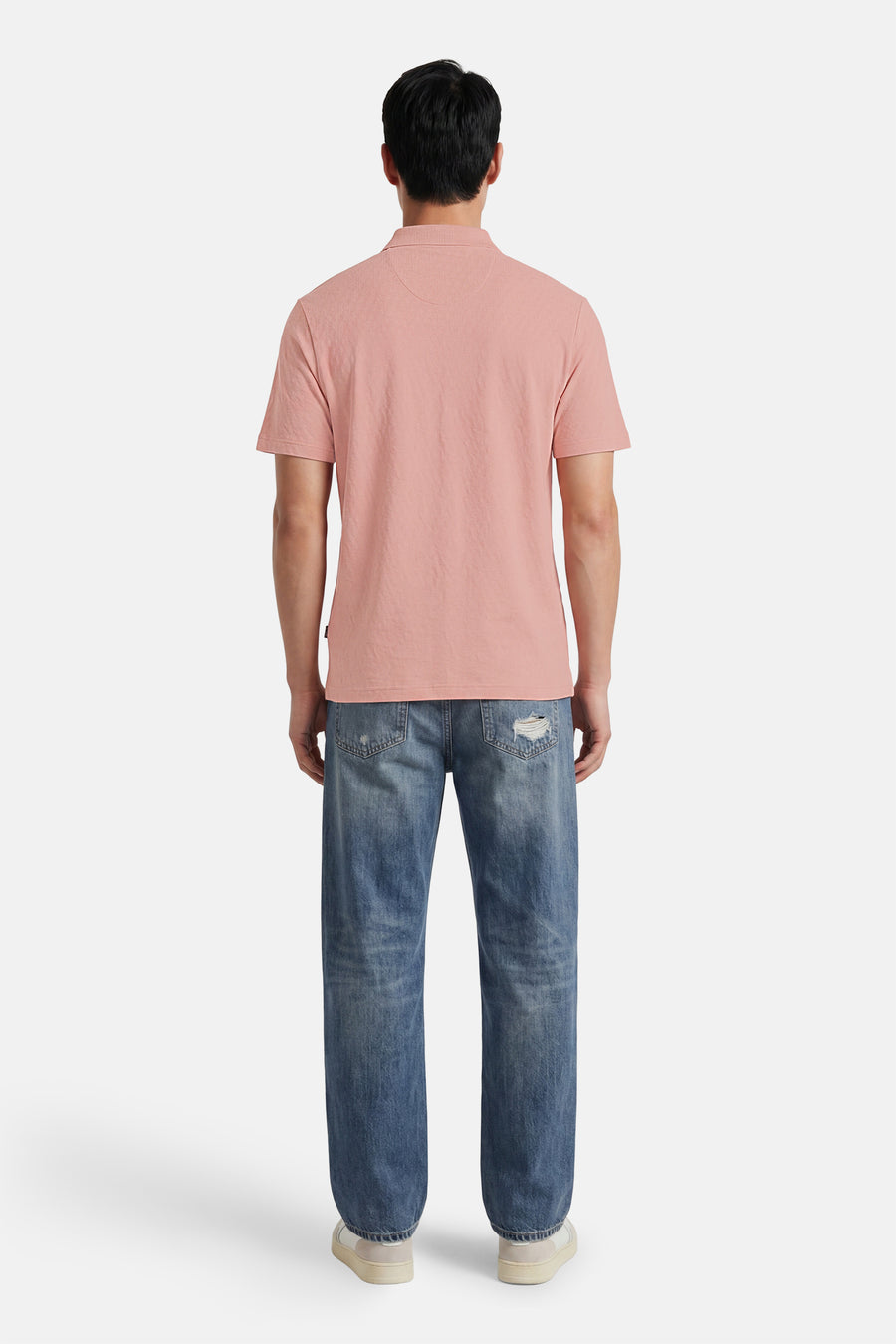 Polo met korte mouwen - roze