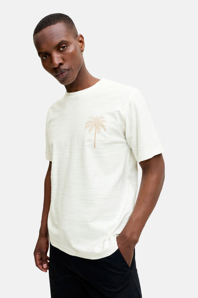 T-shirt met korte mouwen - wit