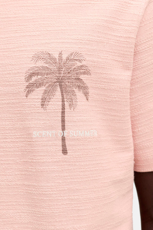 T-shirt met korte mouwen - roze