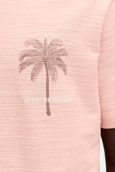 T-shirt met korte mouwen - roze