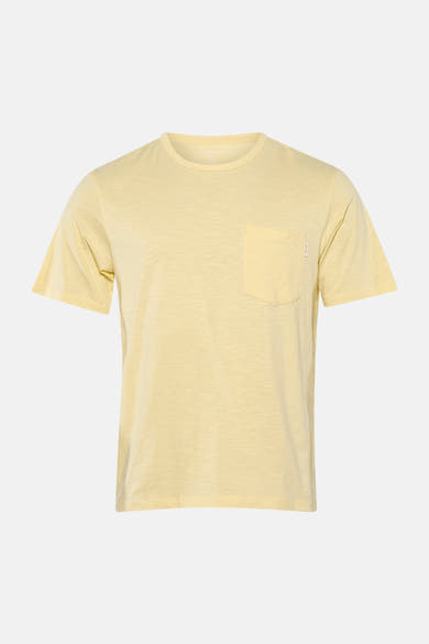 T-shirt met korte mouwen - geel