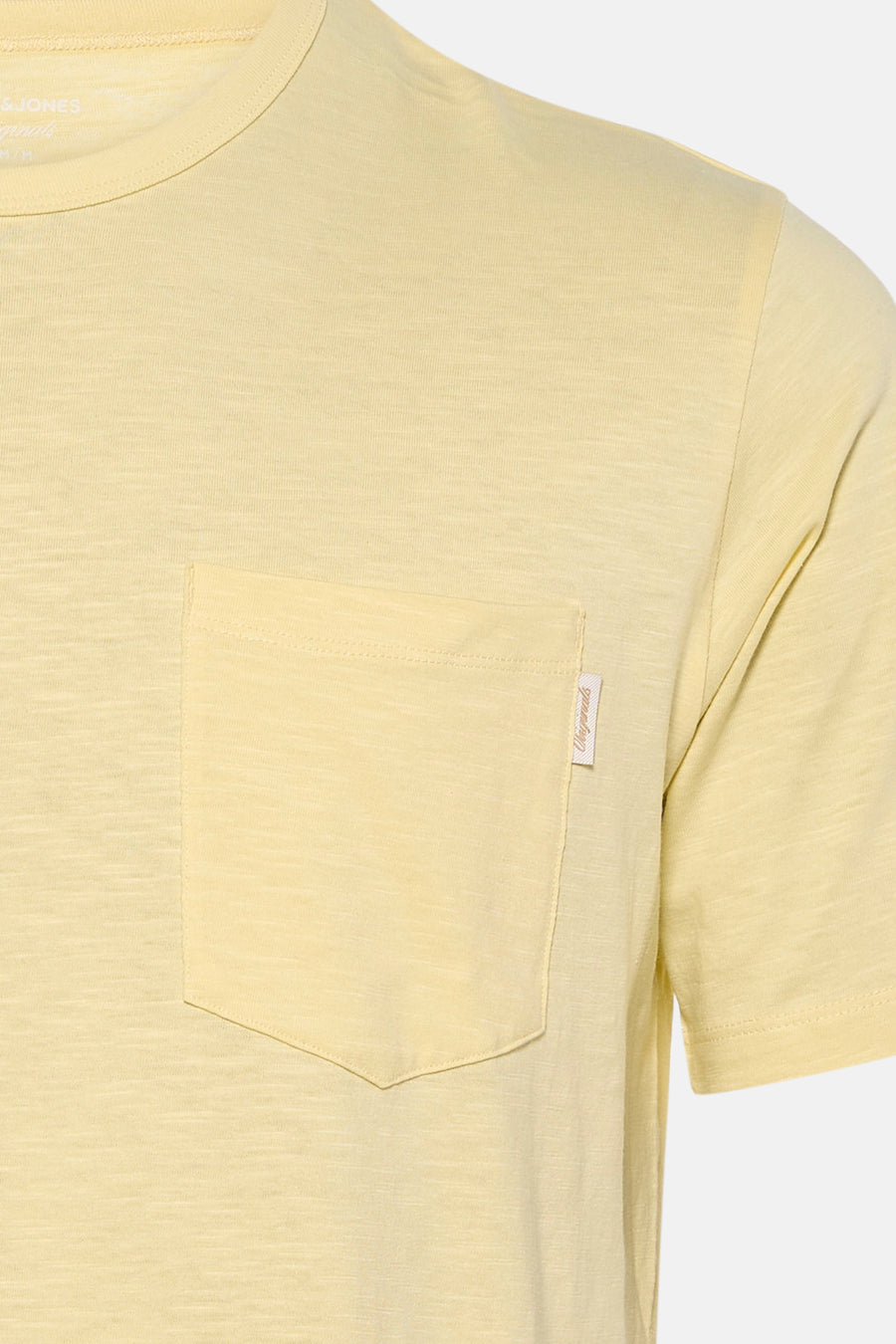 T-shirt met korte mouwen - geel