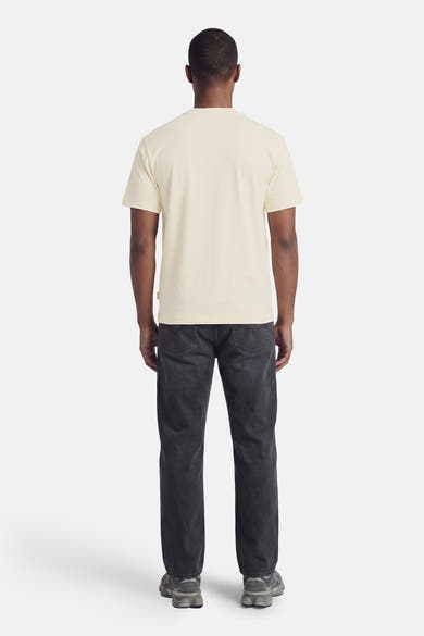 T-shirt met korte mouwen - Geel