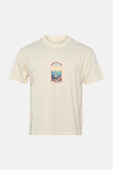 T-shirt met korte mouwen - Geel
