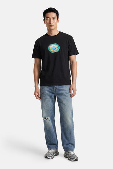 T-shirt met korte mouwen - zwart