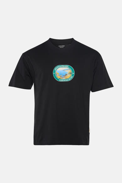 T-shirt met korte mouwen - zwart