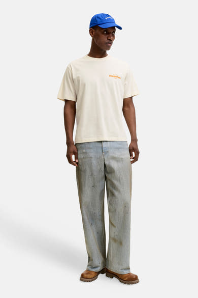 T-shirt (manches courtes) beige - ORIGINALS BY JACK & JONES