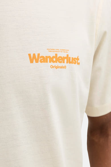 T-shirt (manches courtes) beige - ORIGINALS BY JACK & JONES