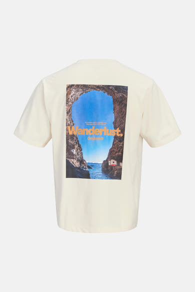 T-shirt (manches courtes) beige - ORIGINALS BY JACK & JONES