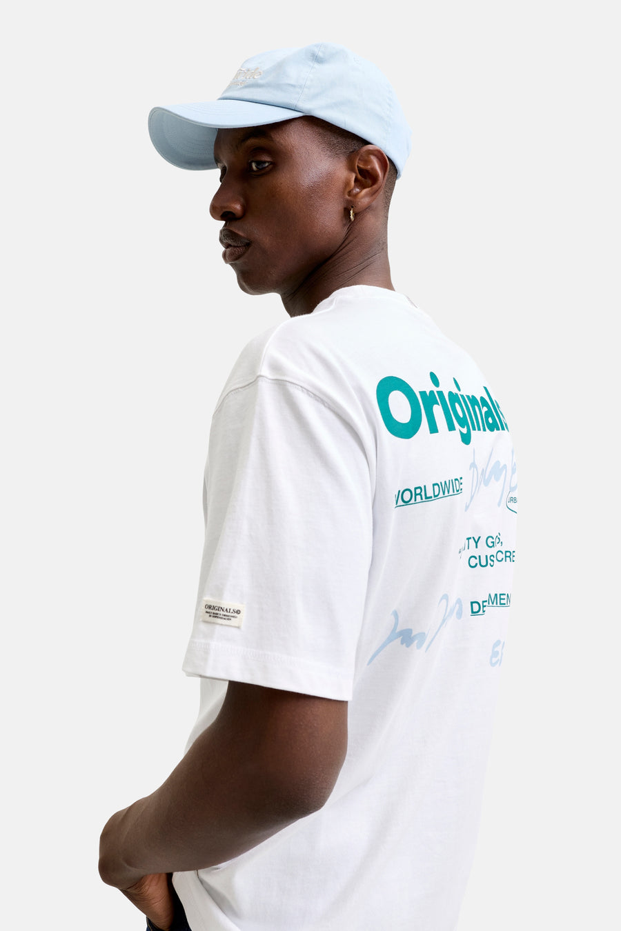 T-shirt met korte mouwen - wit
