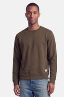 Sweat col O - Brun