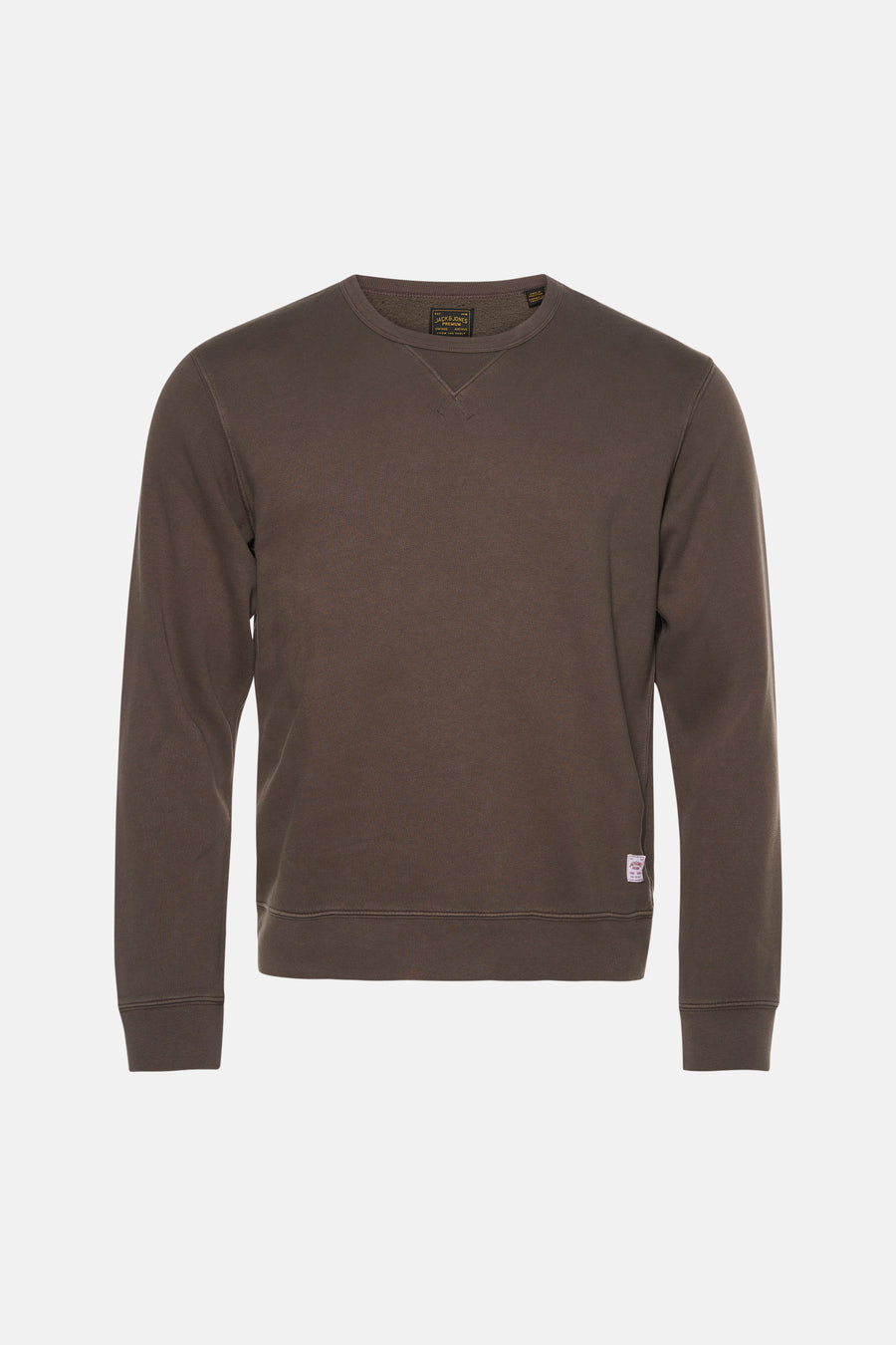 Sweat col O - Brun