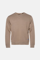 Sweat col rond taupe - ORIGINALS BY JACK & JONES