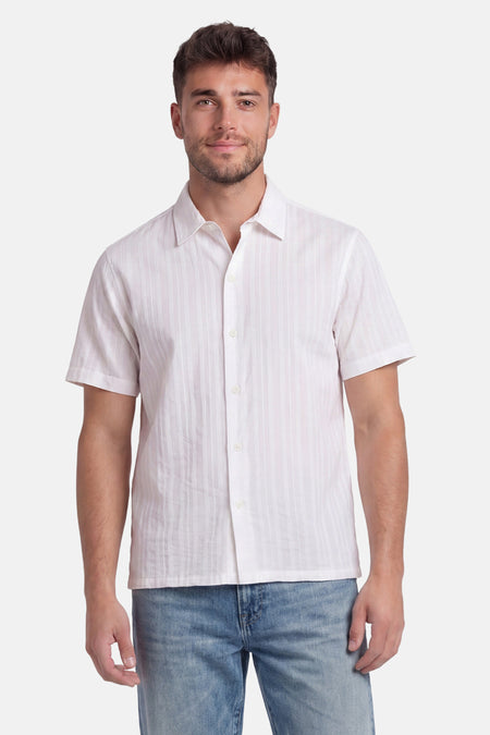 Chemise à manches courtes - blanc