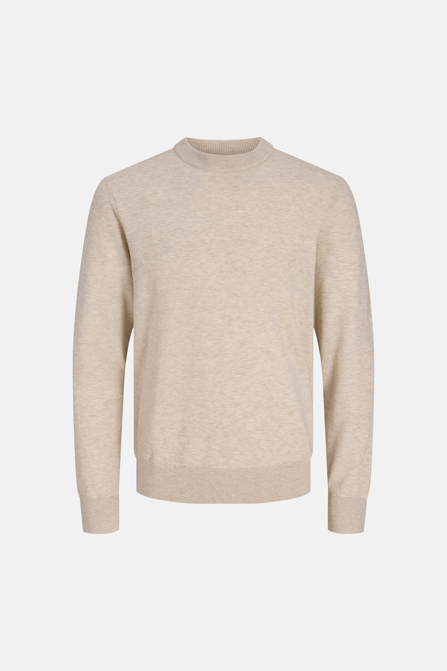 Pull col rond Écru - PREMIUM by JACK & JONES