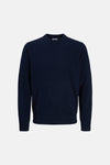 Pull col rond bleu - PREMIUM by JACK & JONES
