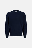 Pull col rond bleu - PREMIUM by JACK & JONES