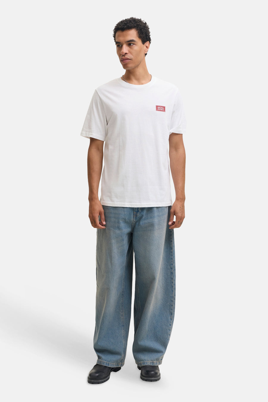 T-shirt met korte mouwen - wit