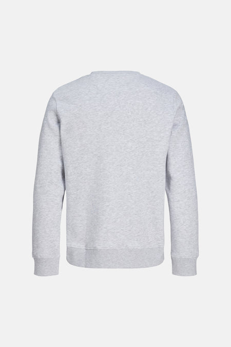 Sweat col O - gris