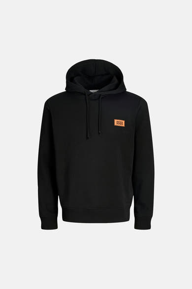Sweater met kap zwart - JACK & JONES
