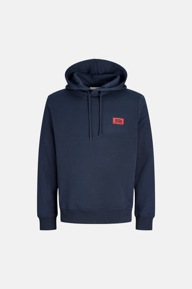 Sweater met kap blauw - JACK & JONES