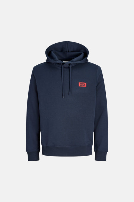Sweater met kap blauw - JACK & JONES