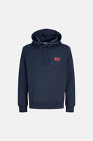 Sweater met kap blauw - JACK & JONES