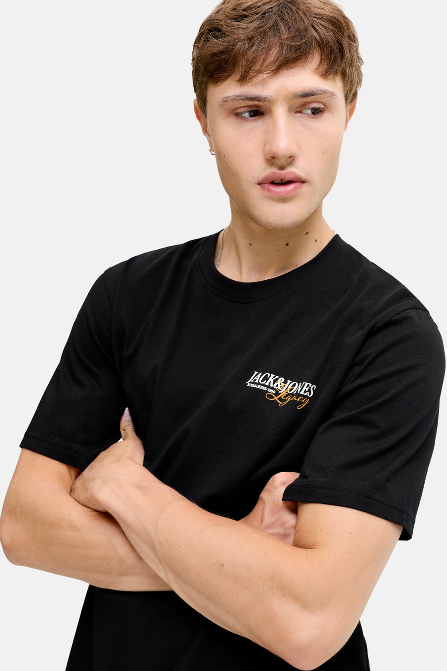 T-shirt (manches courtes) noir - JACK & JONES