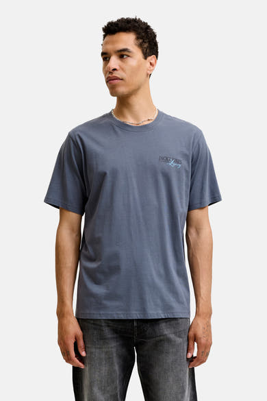 T-shirt (manches courtes) bleu - JACK & JONES