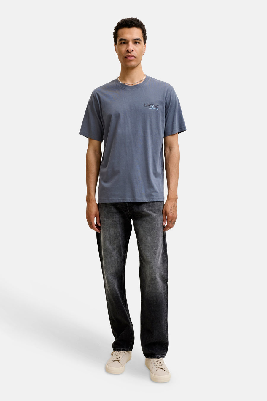 T-shirt (manches courtes) bleu - JACK & JONES