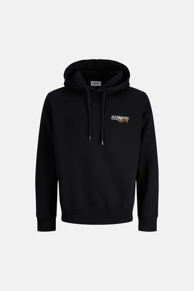 Sweater met kap zwart - ORIGINALS BY JACK & JONES