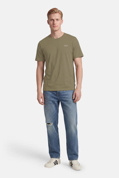 T-shirt met korte mouwen - Kaki