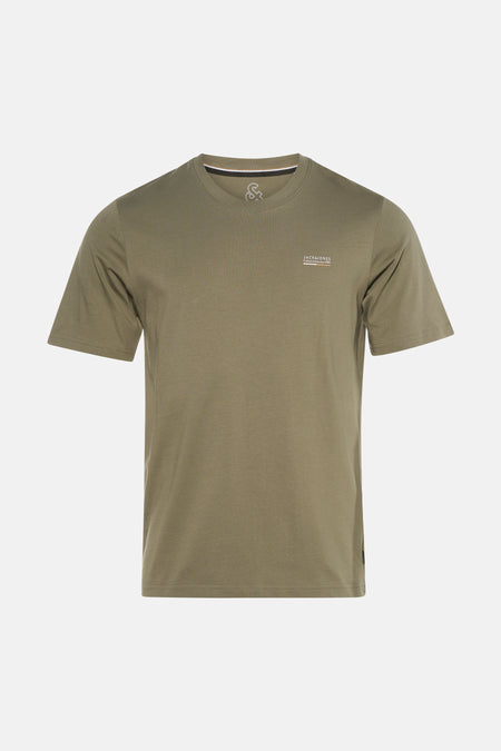T-shirt met korte mouwen - Kaki