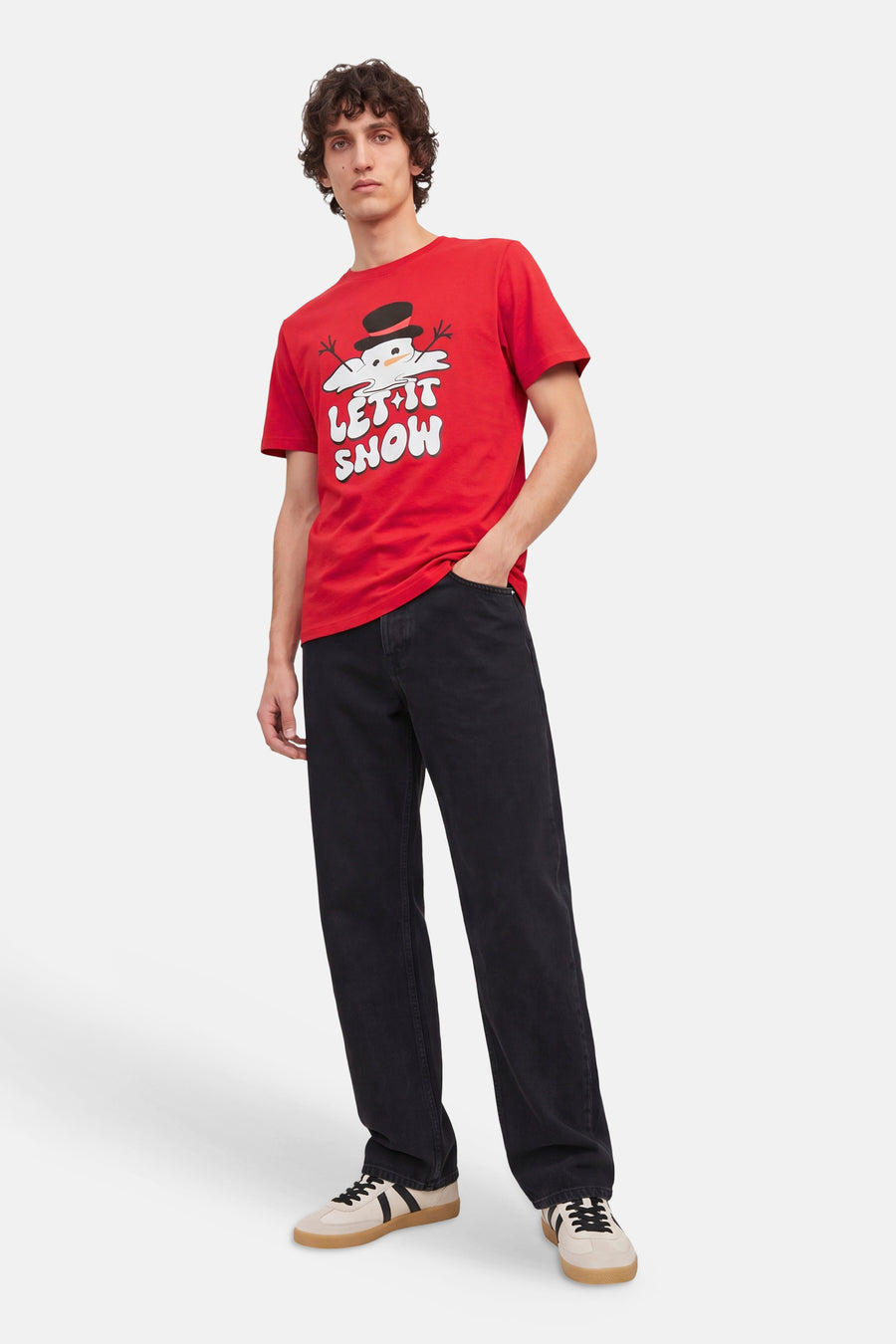 T-shirt (manches courtes) rouge - JACK & JONES