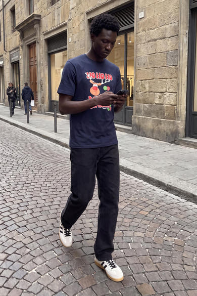T-shirt (manches courtes) bleu - JACK & JONES