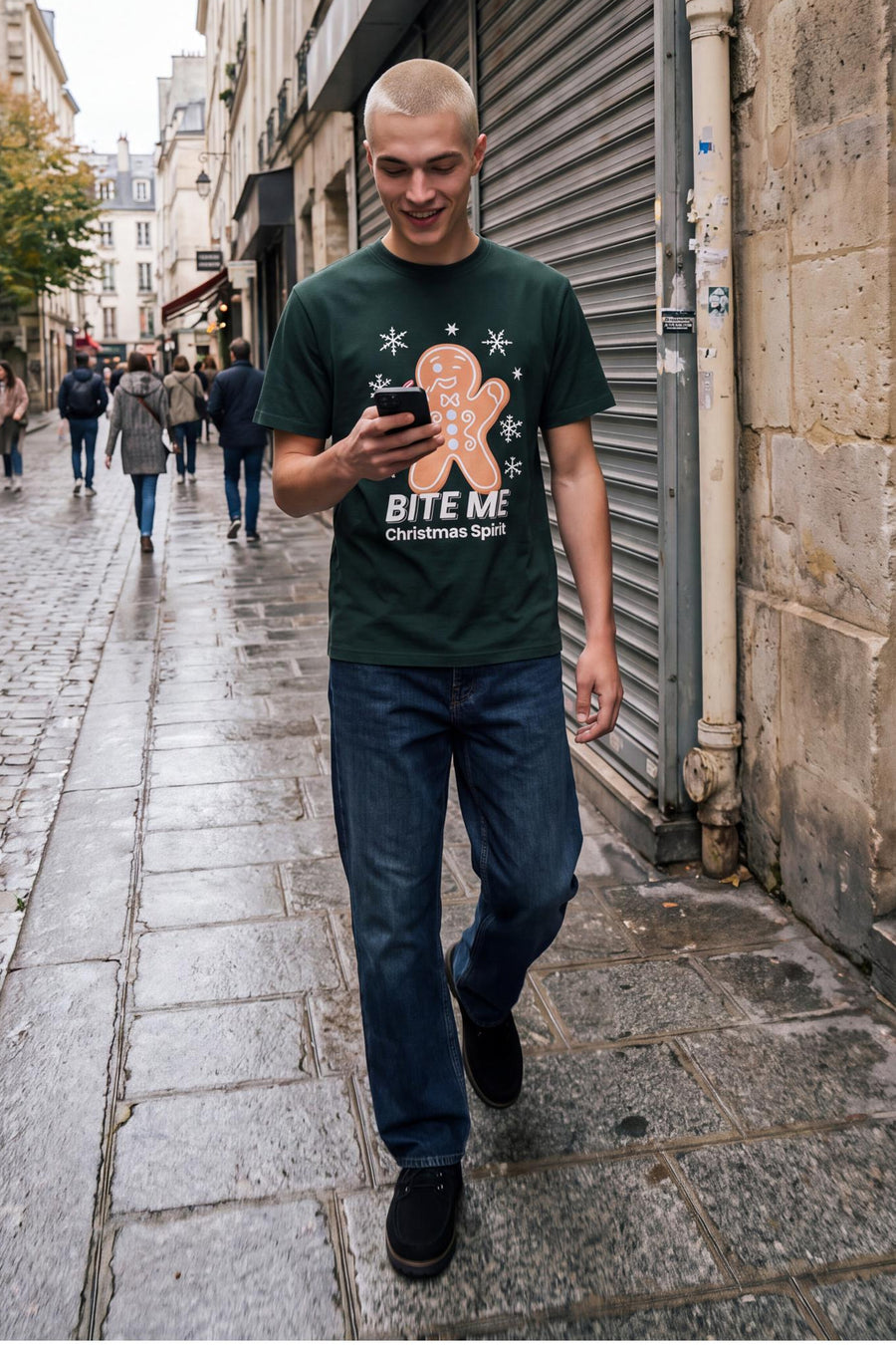 T-shirt (manches courtes) vert - JACK & JONES