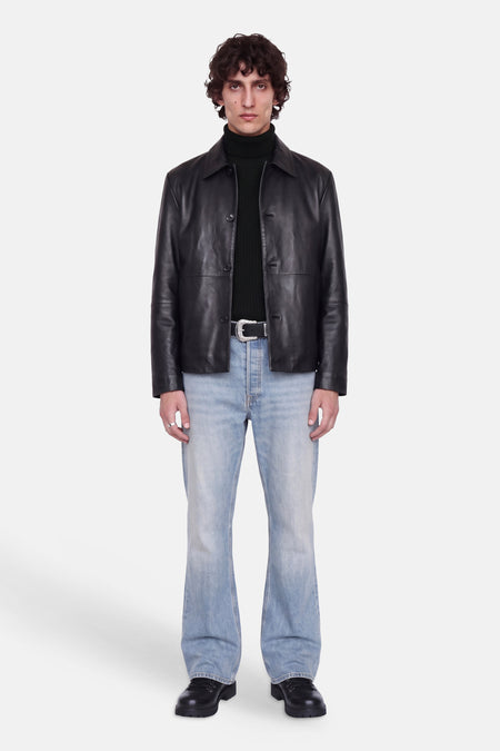 Pull met rolkraag - Black