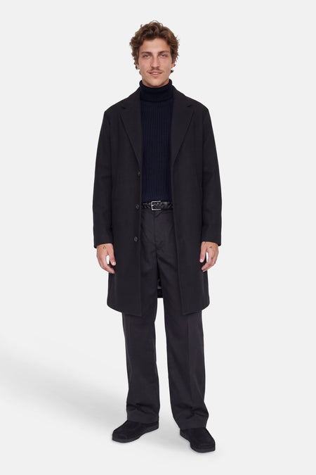 Pull met rolkraag - Navy Blazer