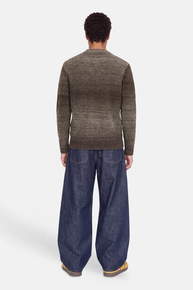 Trui met ronde hals bruin - JACK & JONES