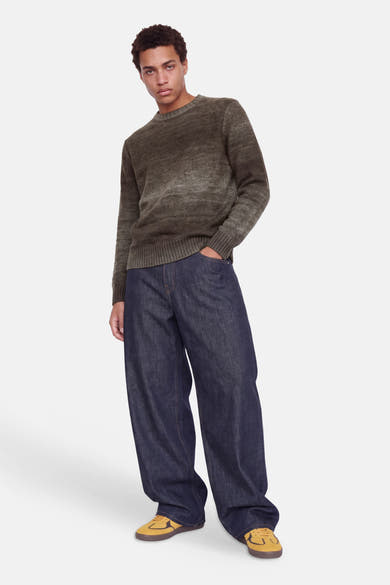 Trui met ronde hals bruin - JACK & JONES