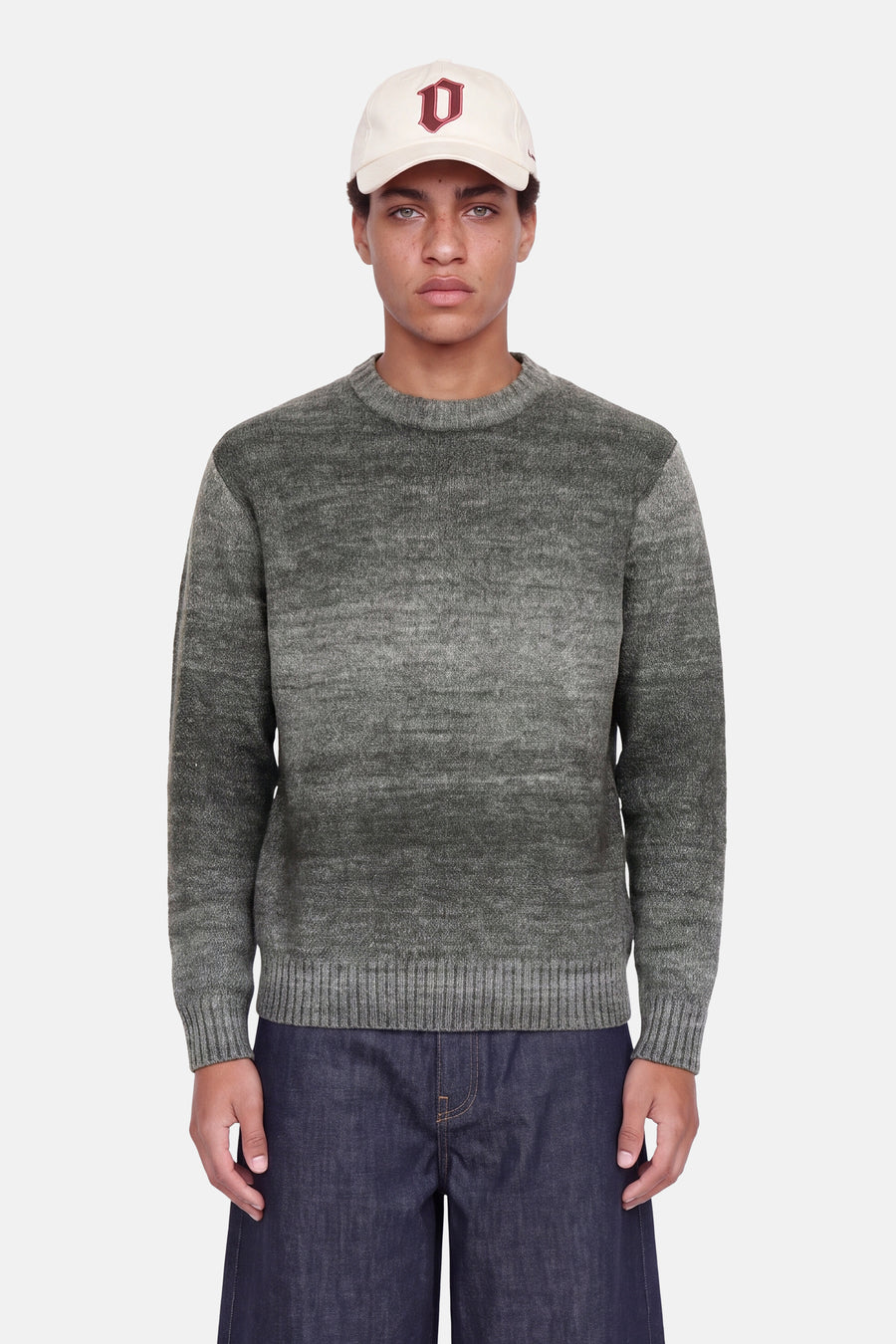 Pull col rond gris - JACK & JONES