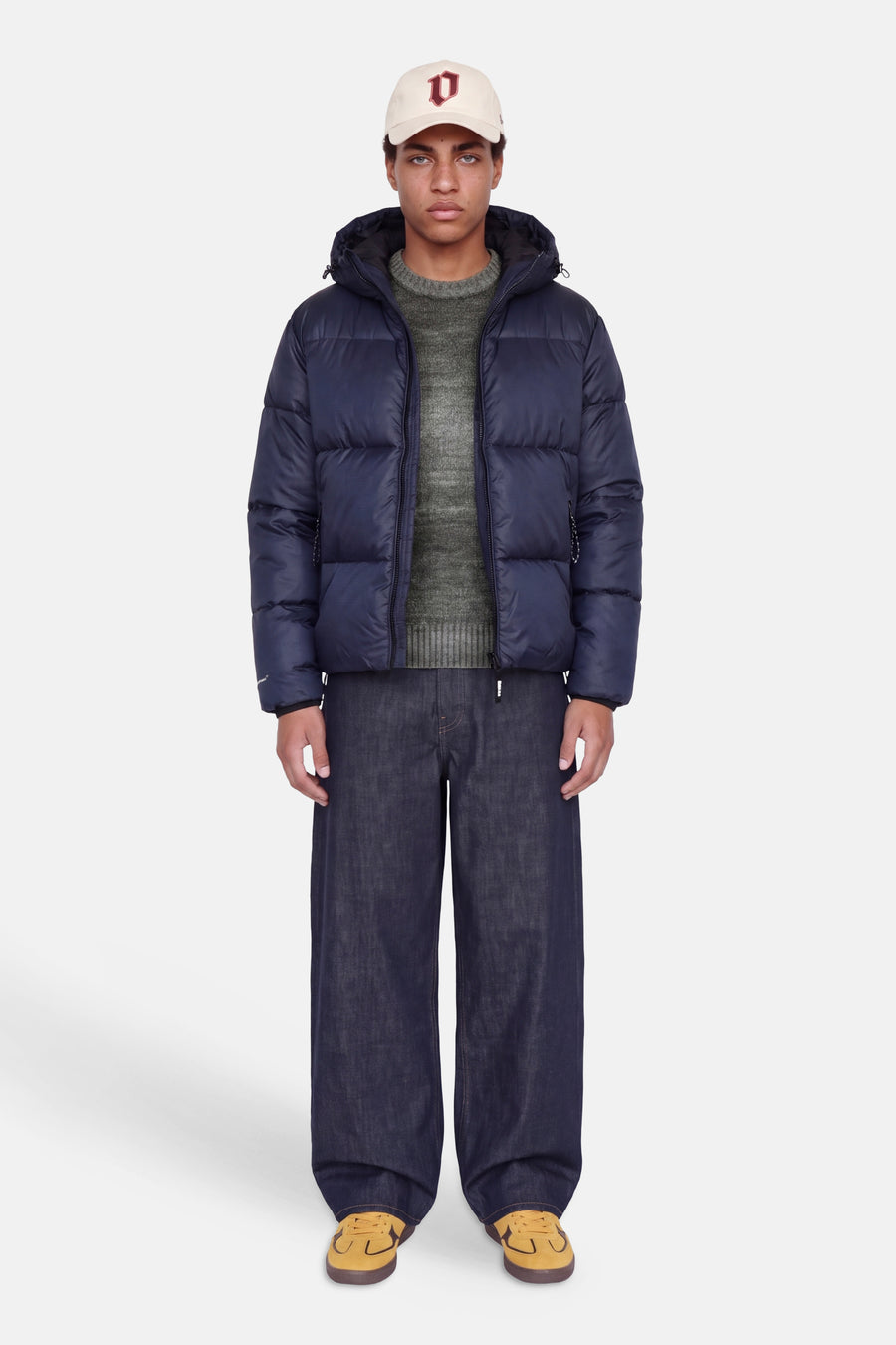 Pull col rond gris - JACK & JONES
