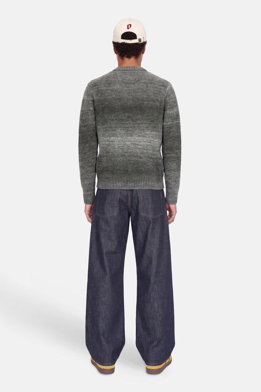 Pull col rond gris - JACK & JONES