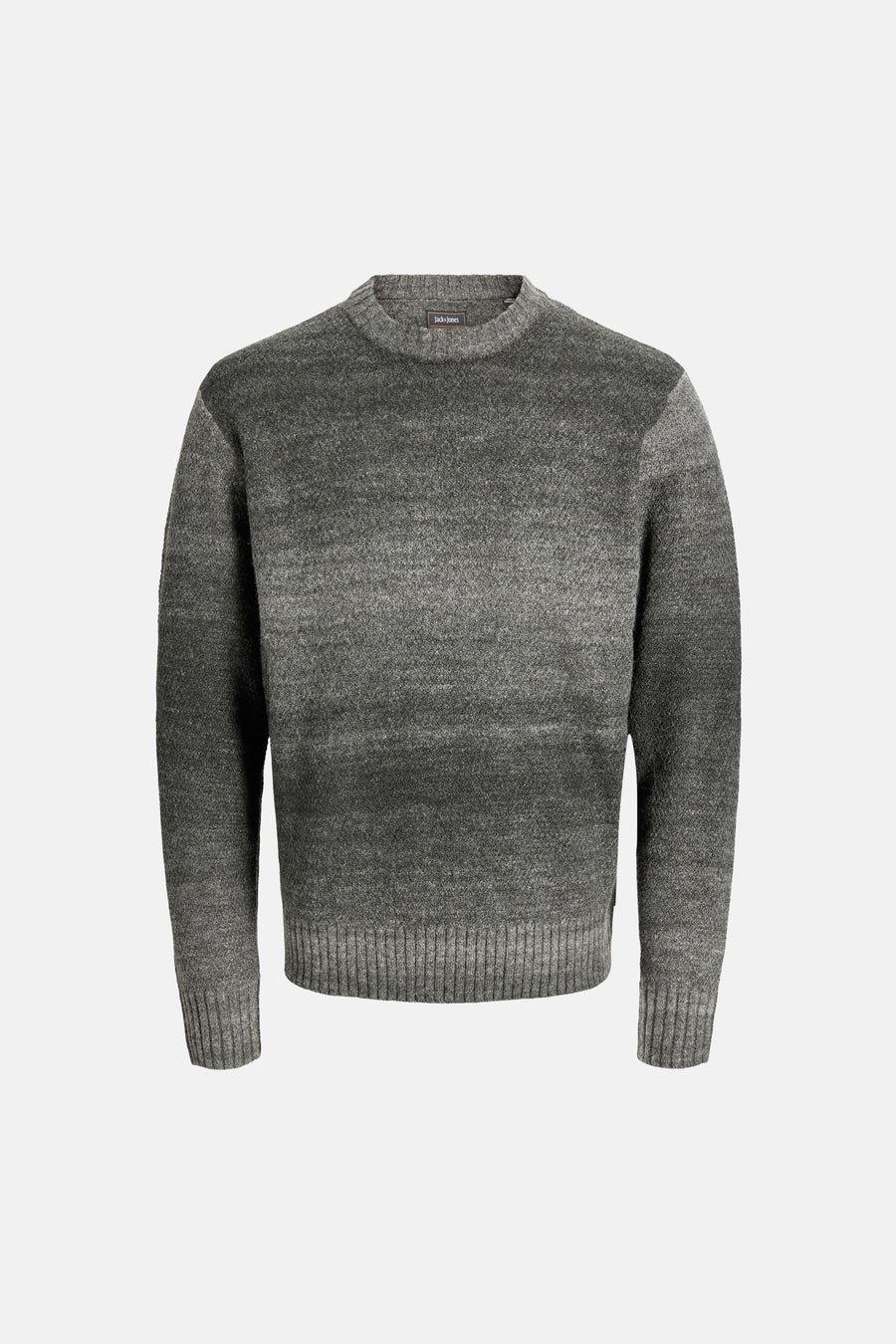 Pull col rond gris - JACK & JONES