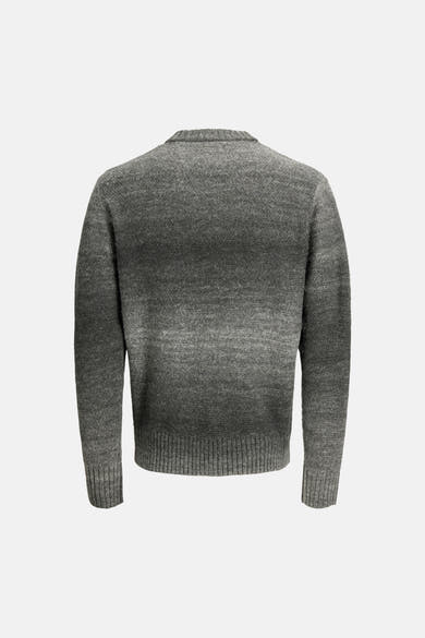 Pull col rond gris - JACK & JONES