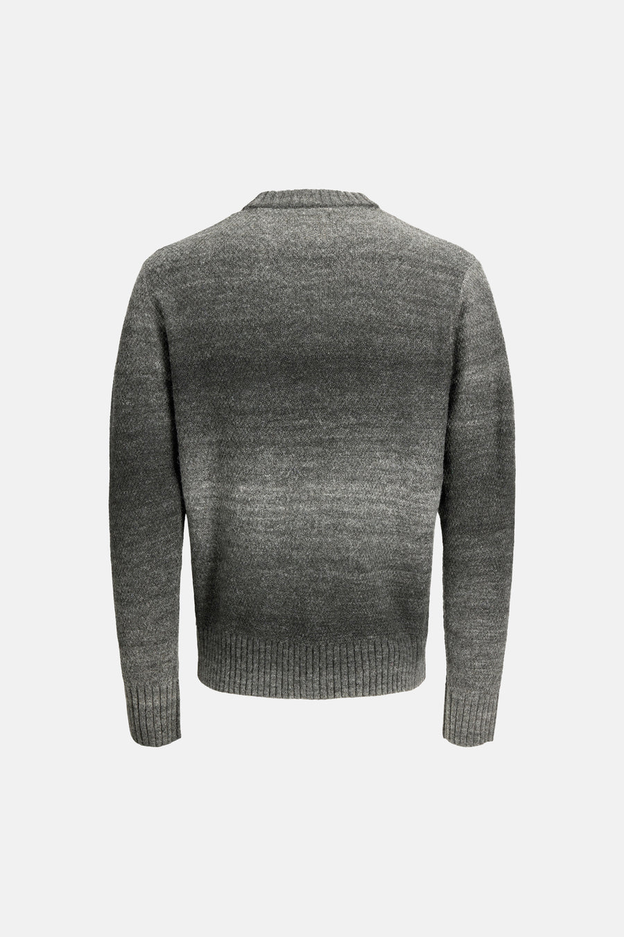Pull col rond gris - JACK & JONES