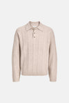 Pull col rond Écru - ORIGINALS BY JACK & JONES