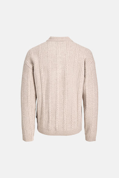 Pull col rond Écru - ORIGINALS BY JACK & JONES