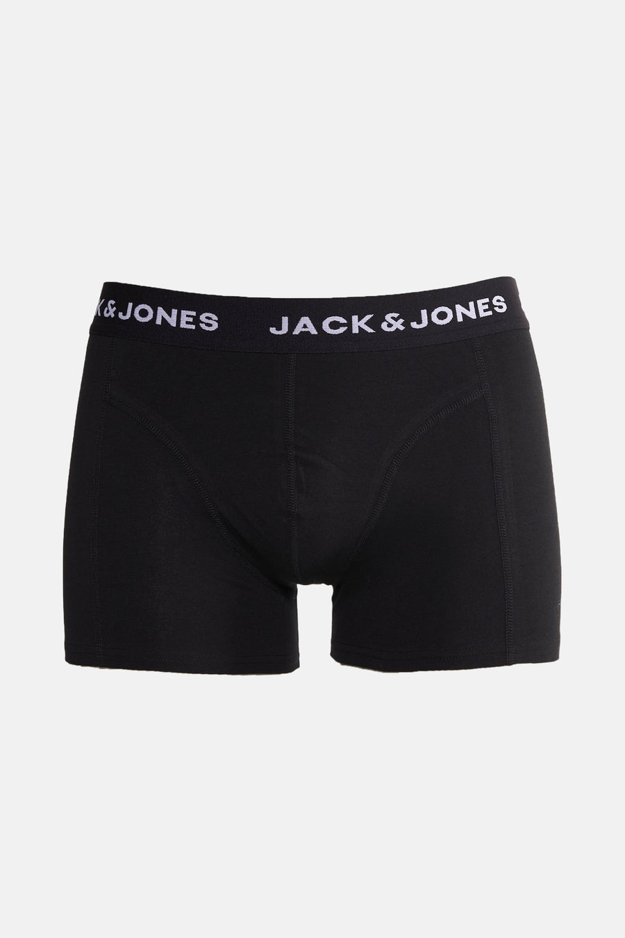 Zwarte boxer van ACCESSORIES BY JACK & JONES, met een witte logoband.